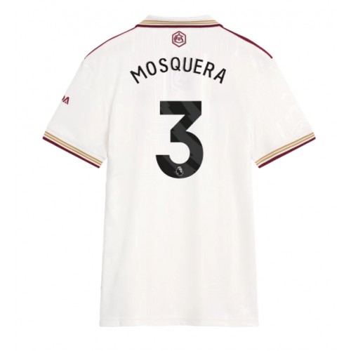 Arsenal Cristhian Mosquera #3 Tredje Tröja Dam 2025-26 Kortärmad Arsenal Cristhian Mosquera #3 Tredje Tröja Dam 2025-26 Kortärmad